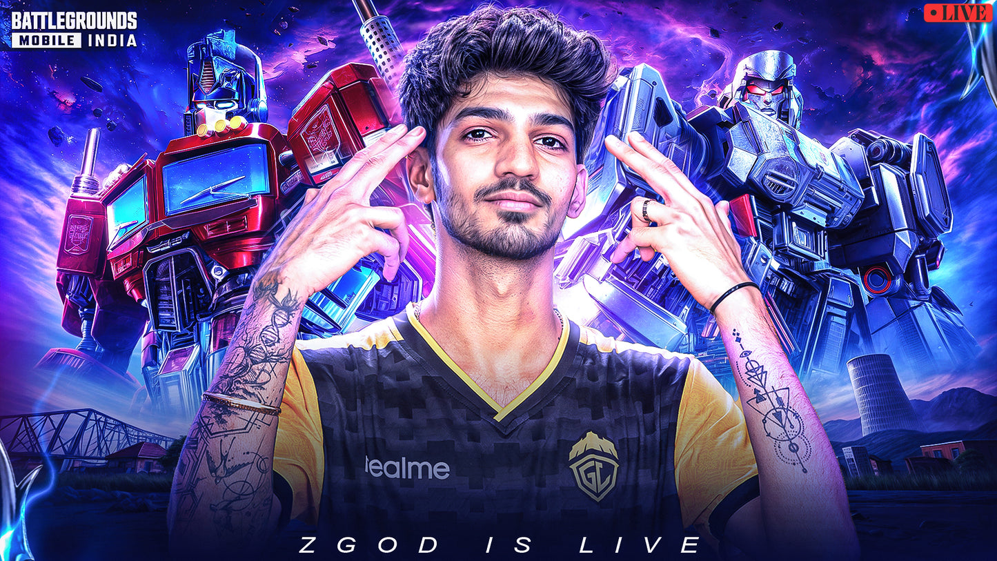 BGMI 3.9 UPDATE #ZGOD THUMBNAIL PSD!