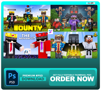#MINECRAFT THUMB-PACK!