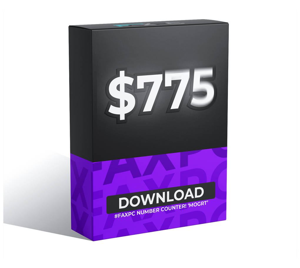 Number_Counting Animation Template!