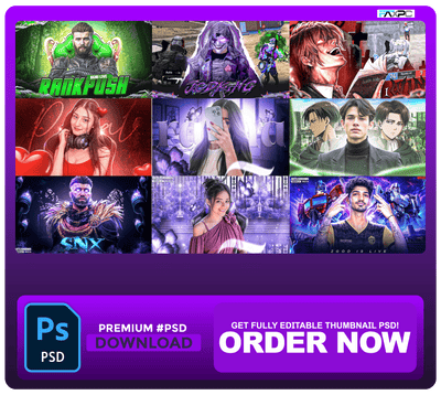 Crazy_Gaming! Thumbnail Psd's