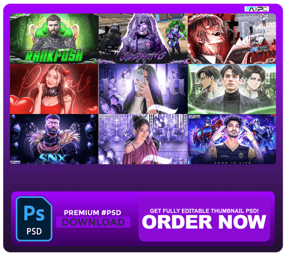 #GAMING THUMBNAIL PACK!