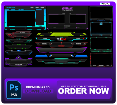 Stream-Overlay! PSD's