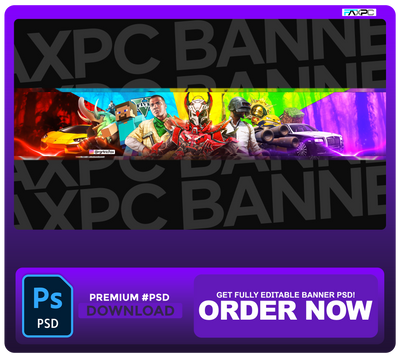 Gaming Banner Psd!