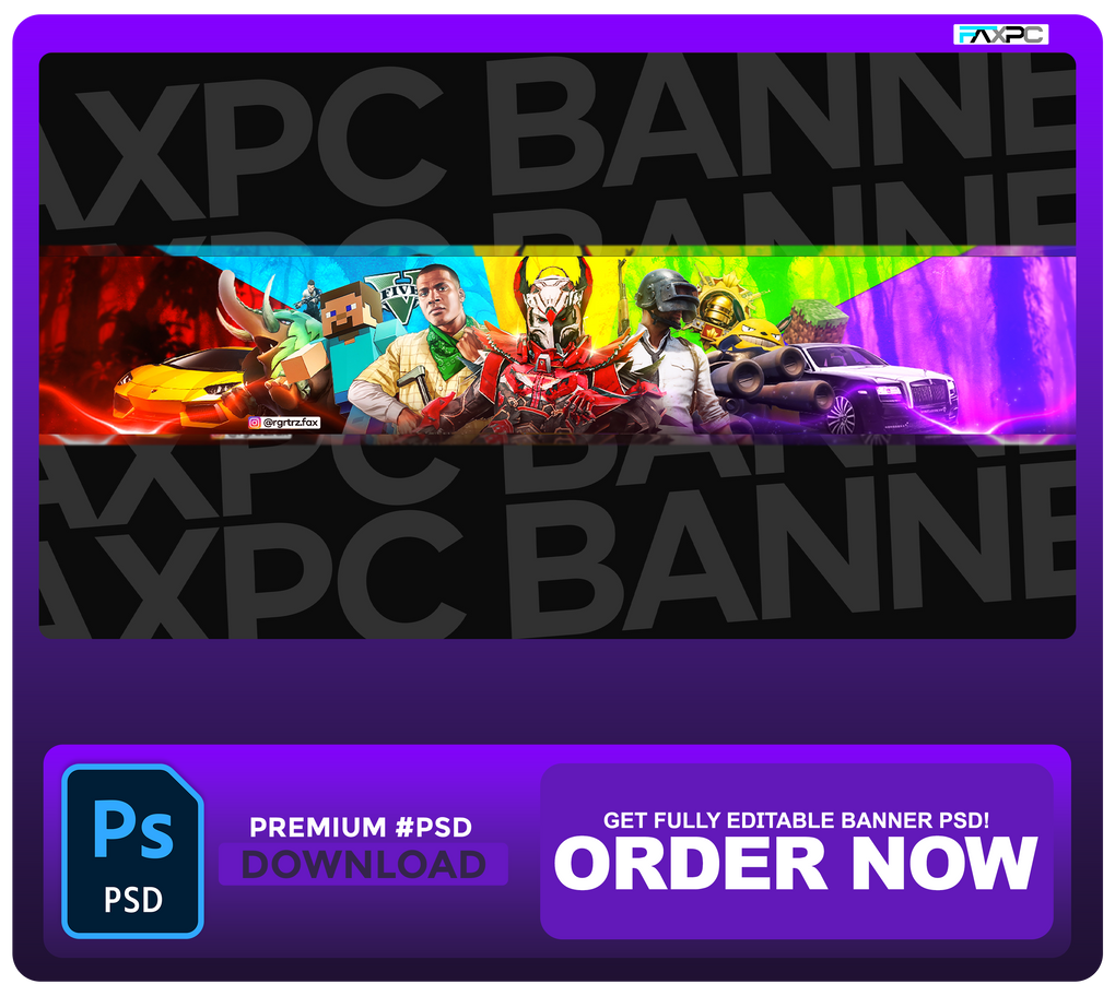 Gaming Banner Psd!