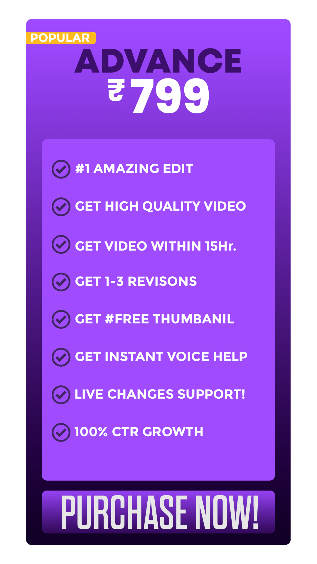 ADVANCE #EDITING PLAN!