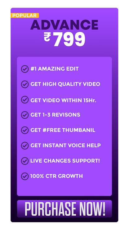 ADVANCE #EDITING PLAN!