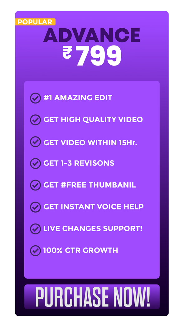 ADVANCE #EDITING PLAN!