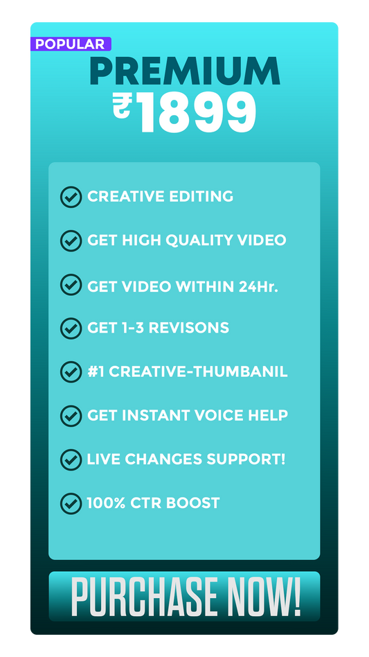 PREMIUM #EDITING PLAN!