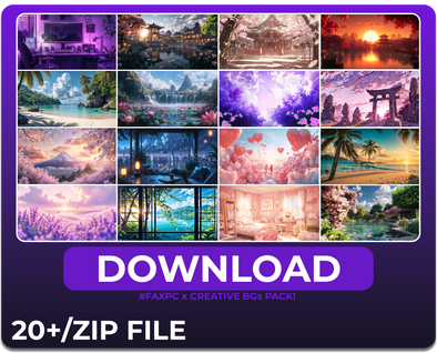MEGE CREATIVE BGs PACK!