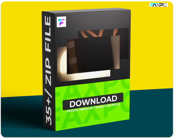 Glitches x Film-Burns Transitions Pack!