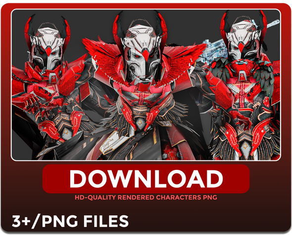 BGMI XP-CHARACTER RENDERS