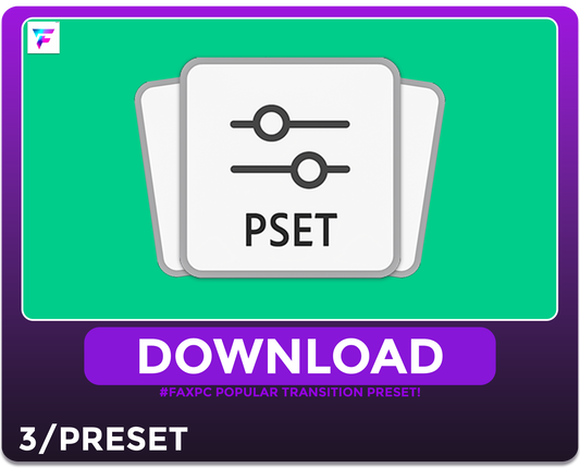 TRANSITION #PRESET