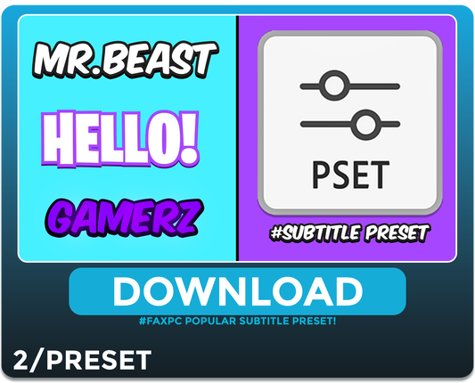 #FAXPC NEW-PRESET!